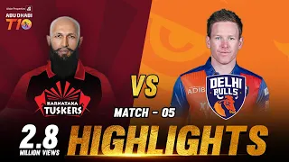 Match 5 I Karnataka Tuskers vs Delhi Bulls I Day 2  I Aldar Properties Abu Dhabi T10 I Season 3