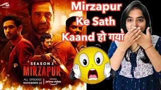 Mirzapur Season 3 vs Panchayat Season 3 | Deeksha Sharma