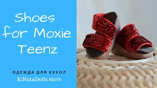 Red shoes for Moxie Teenz