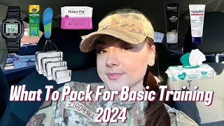 WHAT TO PACK FOR AIR FORCE BMT 2024 | ACCURATE, UPDATED BASIC TRAINING PACKING LIST