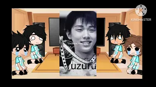 aoba johsai(past teammates)react to kageyama as yuzuru hanyu part1/2||cookie_falling angel||