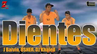 DIENTES - J Balvin, USHER, DJ Khaled | Zumba | dance workout | dance fitness | Coach tOLits