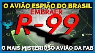 EMBRAER R-99: O MISTERIOSO AVIÃO ESPIÃO DA FORÇA AÉREA BRASILEIRA