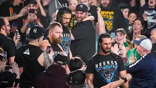 The Shield make their entrance one last time | Raw, March 11, 2019 @WWE