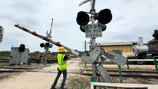 Providing Maintenance To a Railroad Crossing (Type S-40) PART 2 of 3