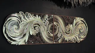 Embryogenesis, 3D Projection Mapping on Intricate Wood Art, 2020