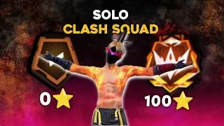 100 Pertandingan Namatin Free Fire Clash Squad Rangked - Sampai Master !