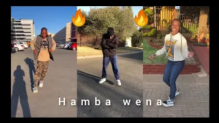 Hamba wena || Tiktok dance #amapiano #tiktok #compilation