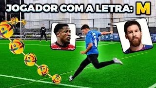 QUAL É O TIME COM A LETRA.. #3 (MUITOS GOLAÇOS 🚀)