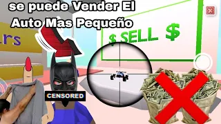 Vendi  El Auto Mas Pequeño De Dude Theft Wars