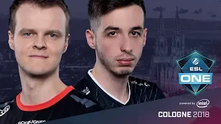 CS:GO - Astralis vs. G2 [Dust2] Map 1 - UB Round 3 - ESL One Cologne 2018