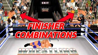 FINISHERS COMBINATIONS || Wrestling Empire || HGDIY