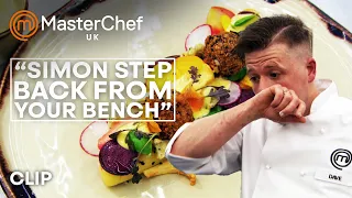 "Simon Step Back From Your Bench" | MasterChef UK: The Professionals | MasterChef World