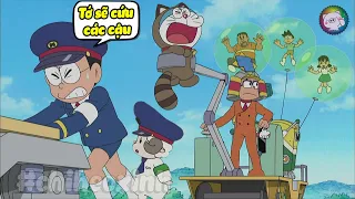 Review Doraemon - Tàu Trưởng Nobita Giải Cứu Bé Chồn Doraemon Và Nhóm Bạn | #CHIHEOXINH | #1065