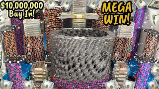 (MUST SEE) HIGH RISK COIN PUSHER $10,000,000.00 BUY IN, WON OVER $145,000,000.00! (HUGE WIN)