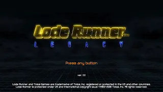 Lode Runner Legacy Nintendo Switch | CO-OP teamwork fun