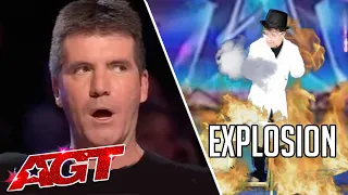 Shocking MAGIC Goes Wrong | MAGIC EXPLOSION! | America's Got Talent/Britain's Got Talent (deepfake)