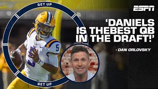 'Jayden Daniels is the BEST QB in the draft' - Orlovsky after the LSU star's strong Pro Day | Get Up