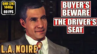 LA Noire [Buyer Beware - The Driver's Seat] Gameplay Walkthrough [Full Game] No Commentary