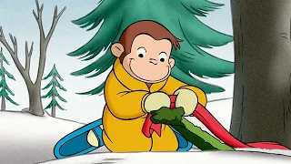 Georges le Petit Singe 🐵 George s'Amuse dans la Neige 🐵 Dessins Animés