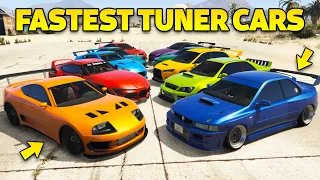 GTA 5 Online - Best Fully Upgraded Tuner Cars | Fastest Tuner Cars in GTA Online