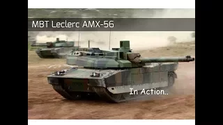 HD || MBT LECLERC || AMX-56 In Action || Démonstration De Puissance Du Leclerc