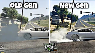 GTA V New Gen Vs Old Gen 🔥 ( Remastered VS Old ) Detail Comparison