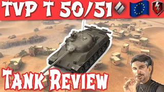 TVP T50/51 WOT Blitz Tier X Medium Full Tank Review - Guide || Littlefinger on World of Tanks Blitz