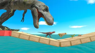 Which Animal Can Escape Unstable Bridge - Animal Revolt Battle Simulator