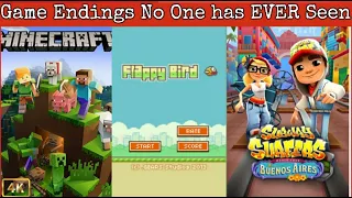 #Games Popular Game's Endings No One has EVER Seen