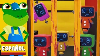 ¡Los Mini-Mecánicos están atrapados! | Garaje de Gecko | Vehiculos para niños | Vídeos educativos