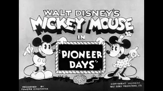 Mickey Mouse E24 Pioneer Days (1930) 4K