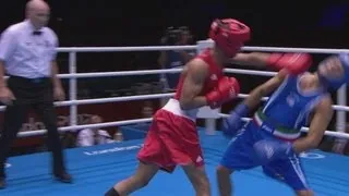 Full Replay Iglesias Sotolongo v Mangiacapre - Boxing Men's Welter Semi-Final - London 2012 Olympics