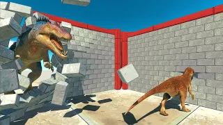 All Dinosaurs Surprise Clash Block Race -Animal Revolt Battle Simulator