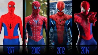 Spiderman Evolution in movies (1977-2023) 4K