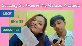 Guessing the M₹P of My Makeup Products | Ria Shethia