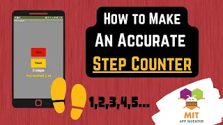 MIT App Inventor Pedometer | Accurate Step Counter | Step Tracker App Inventor #mitappinventor