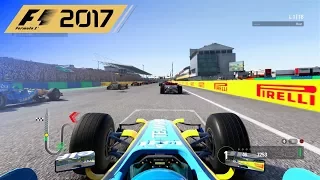 F1 2017 - 25% Classic Race in Alonso's 2006 Renault at the Hungaroring