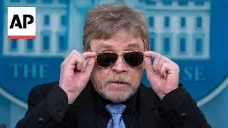 Mark Hamill joins White House press briefing, calls Biden ‘Joe-bi-Wan Kenobi’