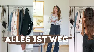 80% Kleidung ausgemistet | Das habe ich gelernt! | Minimalismus | Capsule Wardrobe