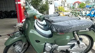 Honda Super Cub 110 2024 nhập khẩu từ Thái Lan chào giá gần 90 triệu đồng tại Việt Nam