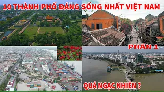 TOP 10 THÀNH PHỐ ĐÁNG SỐNG NHẤT VIỆT NAM 2021