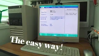 How to enter the BIOS on a  Fujitsu Siemens Esprimo computer - The easy way!