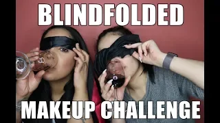 BLINDFOLDED MAKEUP CHALLENGE FT. STAY GOLD