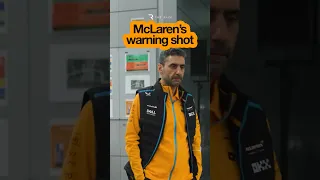 😠 McLaren's WARNING to its F1 drivers