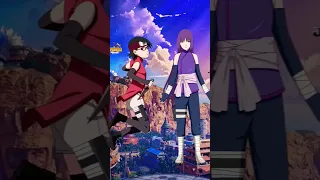 Sarada vs Sumire #whoisstronger #boruto