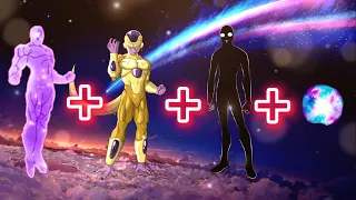 True Form Zeno ➕ Golden Frieza ➕ Antispiral ➕ Universal Seed Fusion🔥| Who is Strongest!