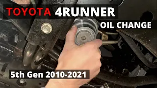 5th Gen Toyota 4Runner Oil Change (2010-2024)