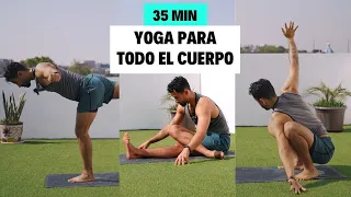 Yoga para Todo el Cuerpo | 35 min | Fortalecimiento, Flexibilidad y Movilidad