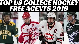 Top 10 US College Hockey Free Agents 2019